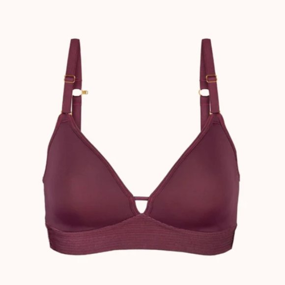 The Spacer Bra by Lively in Plum - Picture 5 of 12